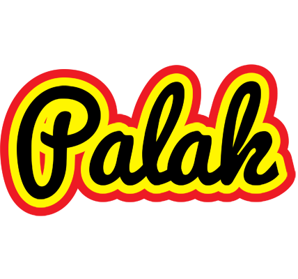 Palak flaming logo