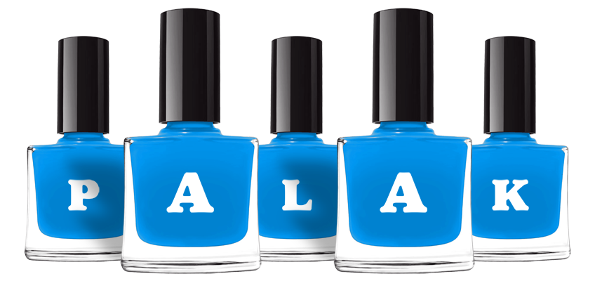 Palak glossy logo