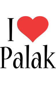 Palak i-love logo