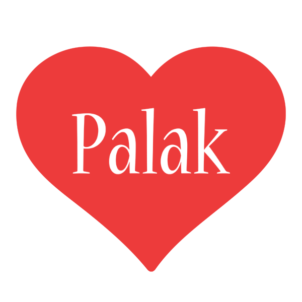 Palak love logo