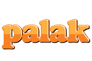 Palak orange logo