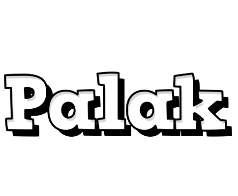Palak snowing logo