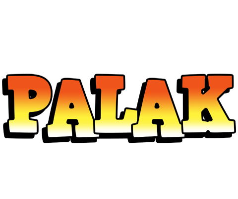 Palak sunset logo