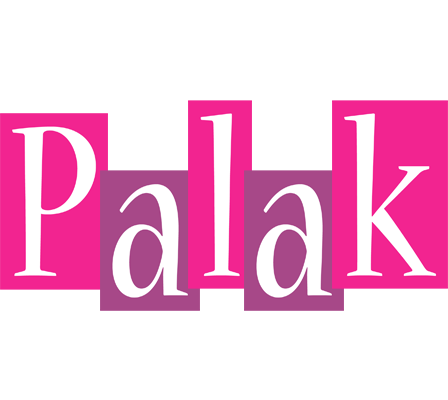Palak whine logo