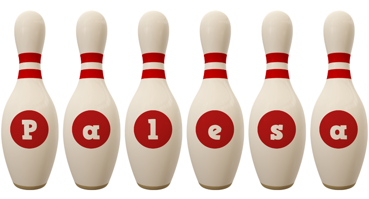Palesa bowling-pin logo