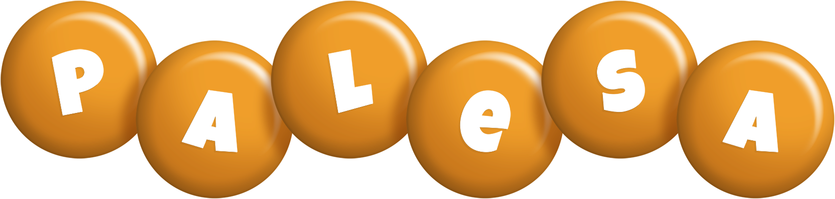 Palesa candy-orange logo