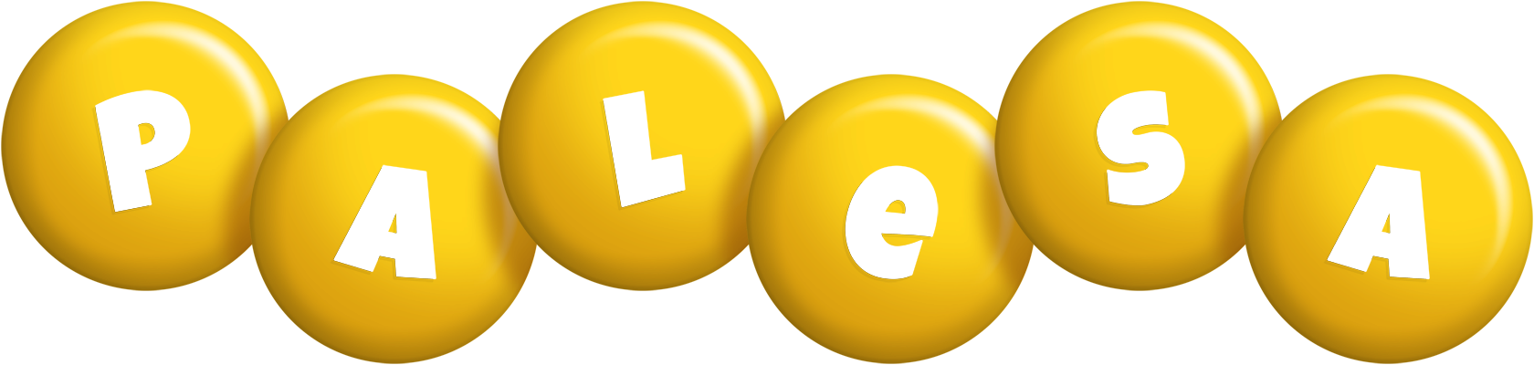 Palesa candy-yellow logo