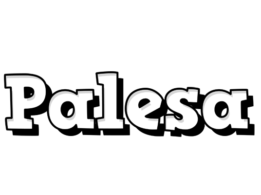 Palesa snowing logo