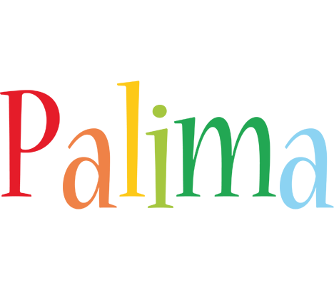 Palima birthday logo