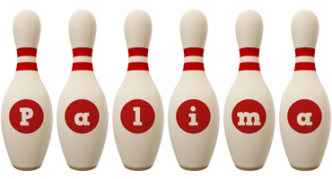 Palima bowling-pin logo