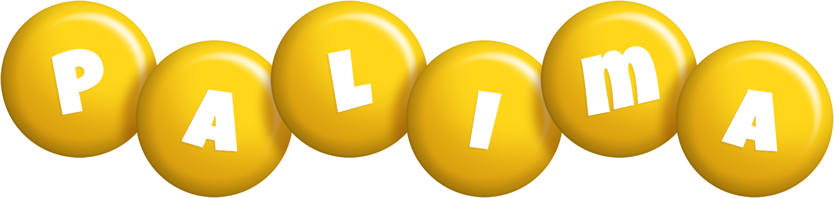 Palima candy-yellow logo
