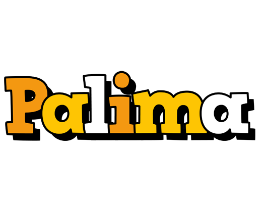 Palima cartoon logo