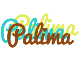 Palima cupcake logo