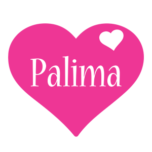 Palima love-heart logo