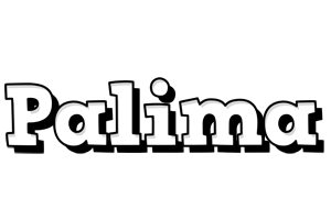 Palima snowing logo