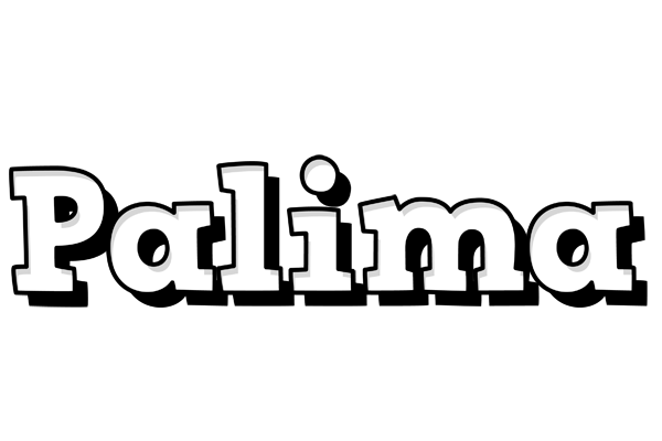 Palima snowing logo