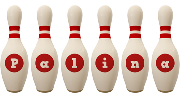 Palina bowling-pin logo