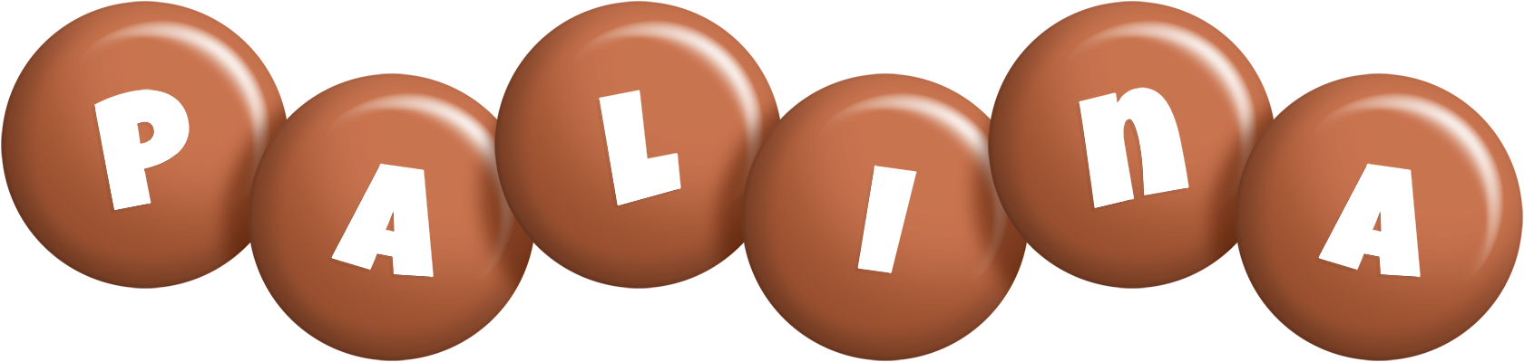 Palina candy-brown logo