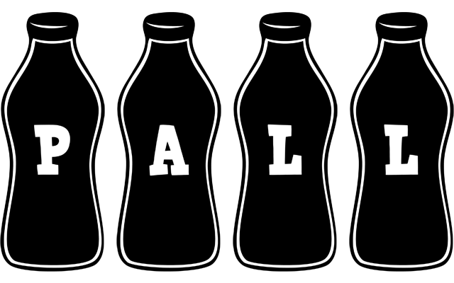 Pall bottle logo