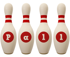 Pall bowling-pin logo