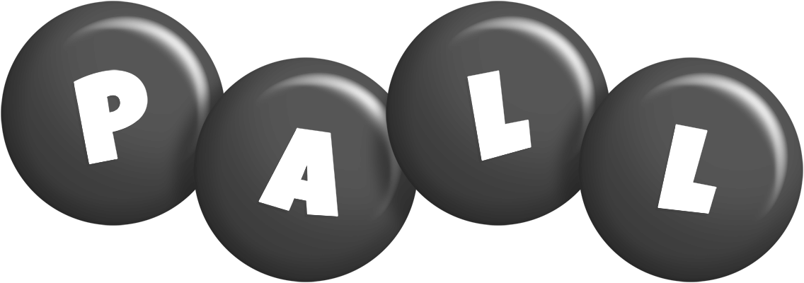 Pall candy-black logo