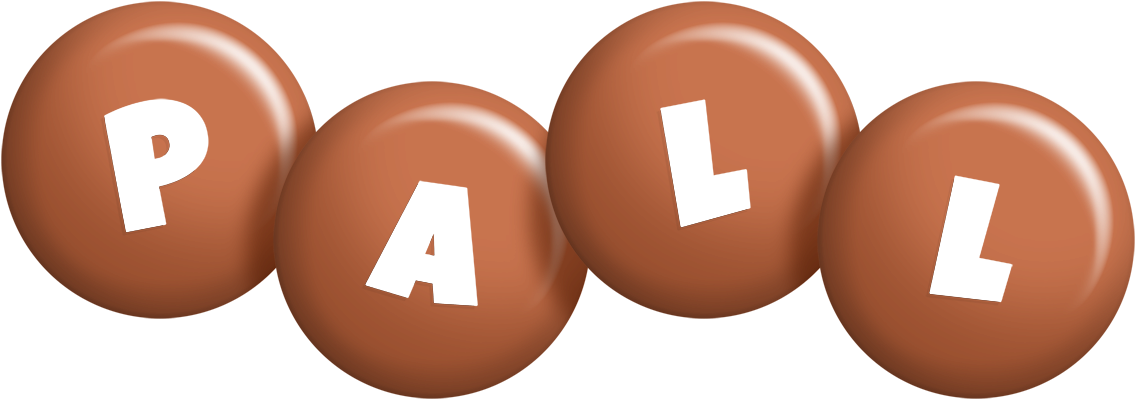 Pall candy-brown logo
