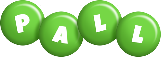 Pall candy-green logo