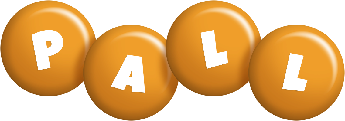Pall candy-orange logo