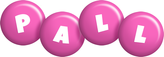 Pall candy-pink logo