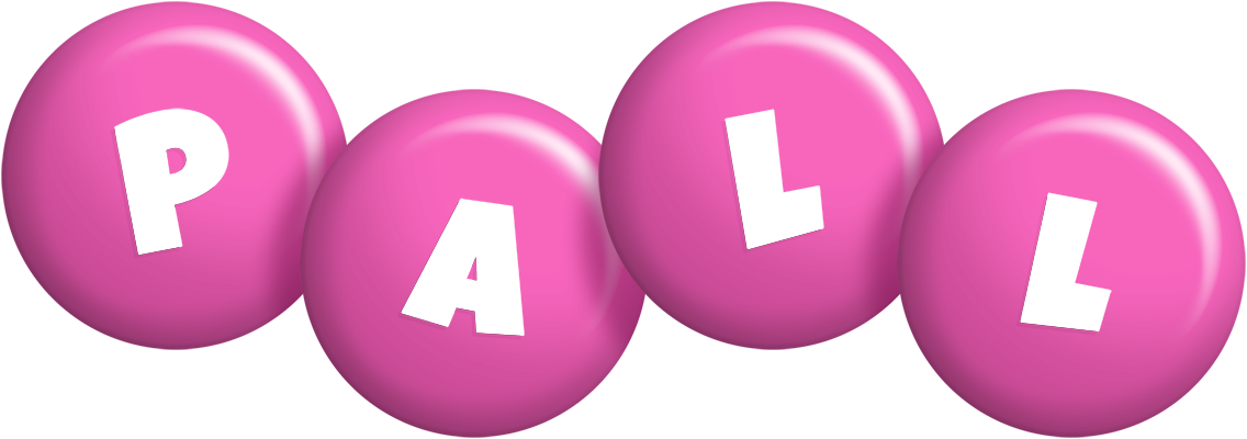 Pall candy-pink logo