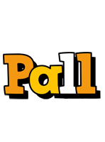 Pall cartoon logo