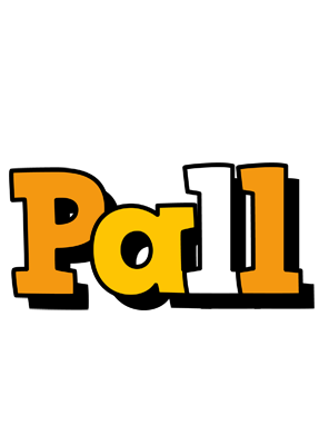 Pall cartoon logo