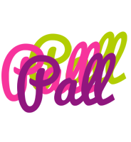 Pall flowers logo