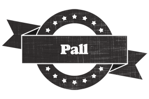 Pall grunge logo