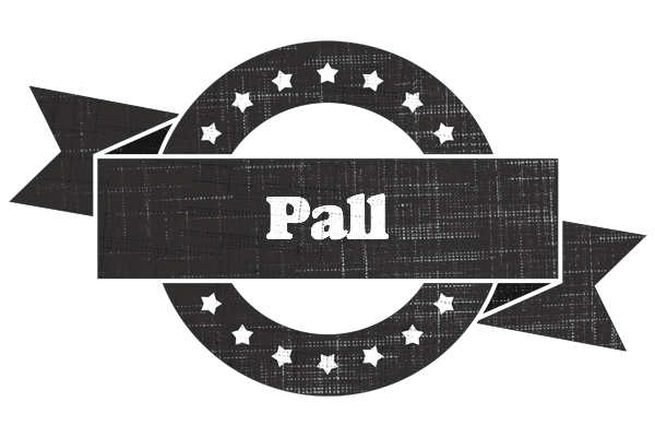 Pall grunge logo