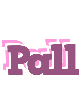 Pall relaxing logo