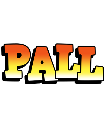 Pall sunset logo