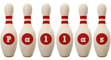 Pallas bowling-pin logo