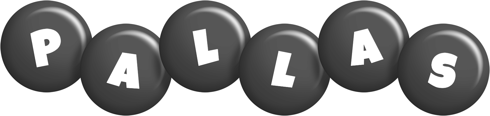 Pallas candy-black logo
