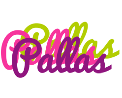 Pallas flowers logo