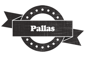 Pallas grunge logo