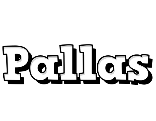 Pallas snowing logo