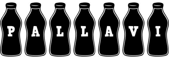 Pallavi bottle logo