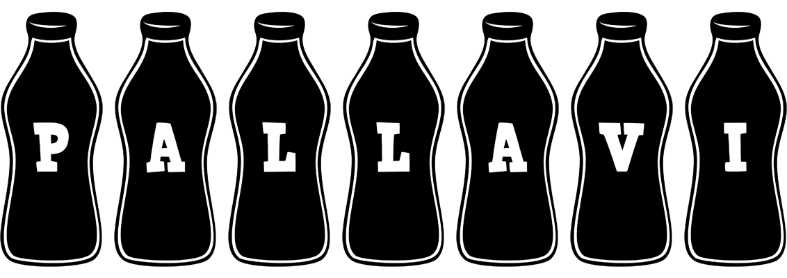 Pallavi bottle logo