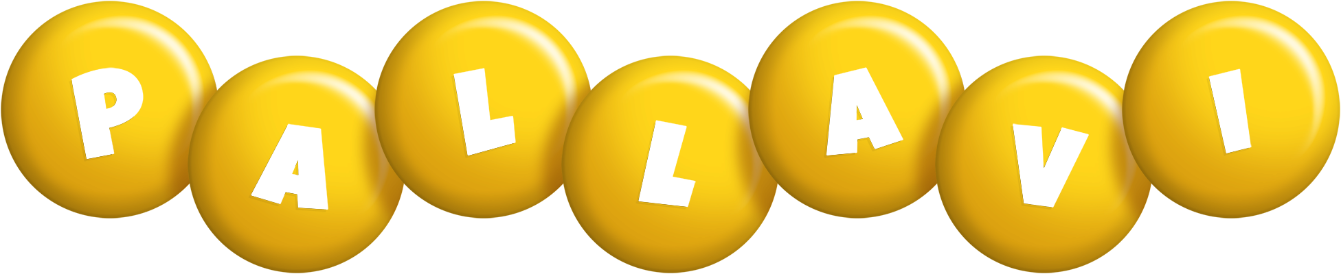 Pallavi candy-yellow logo