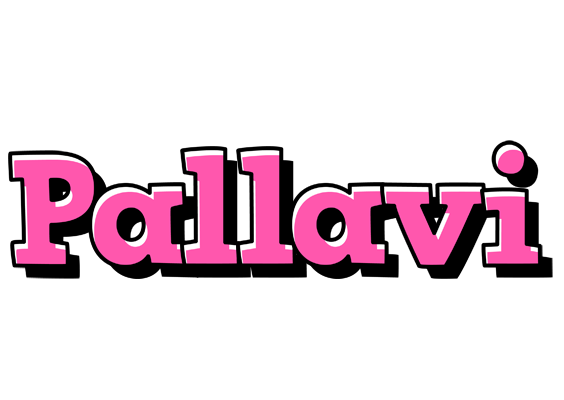 Pallavi girlish logo