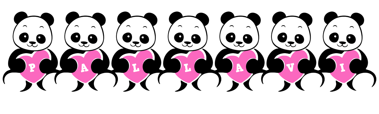 Pallavi love-panda logo