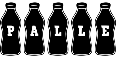 Palle bottle logo