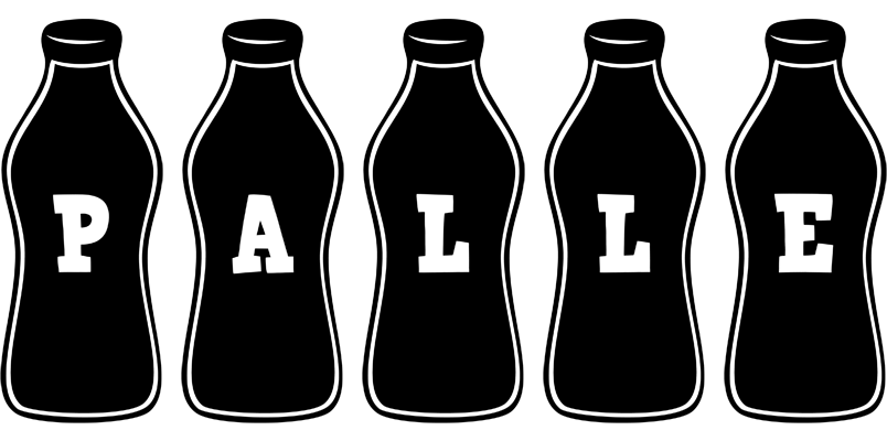 Palle bottle logo
