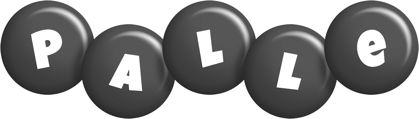 Palle candy-black logo